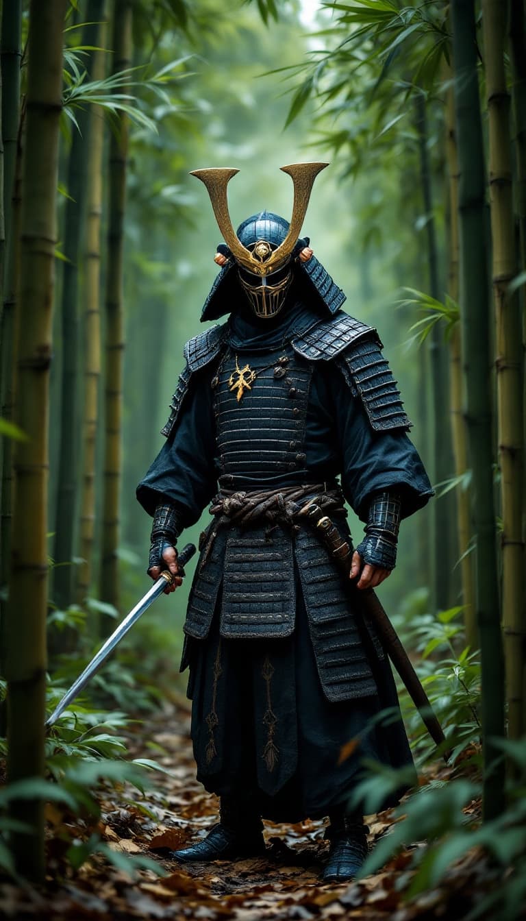 Desert Nomad in Ancient Temple