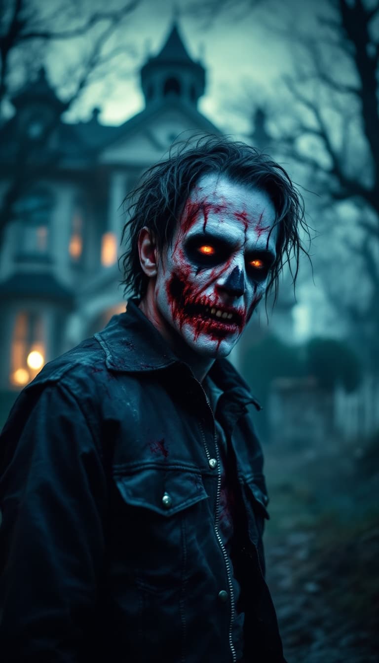 Mystical Witch with Enchanted Forest